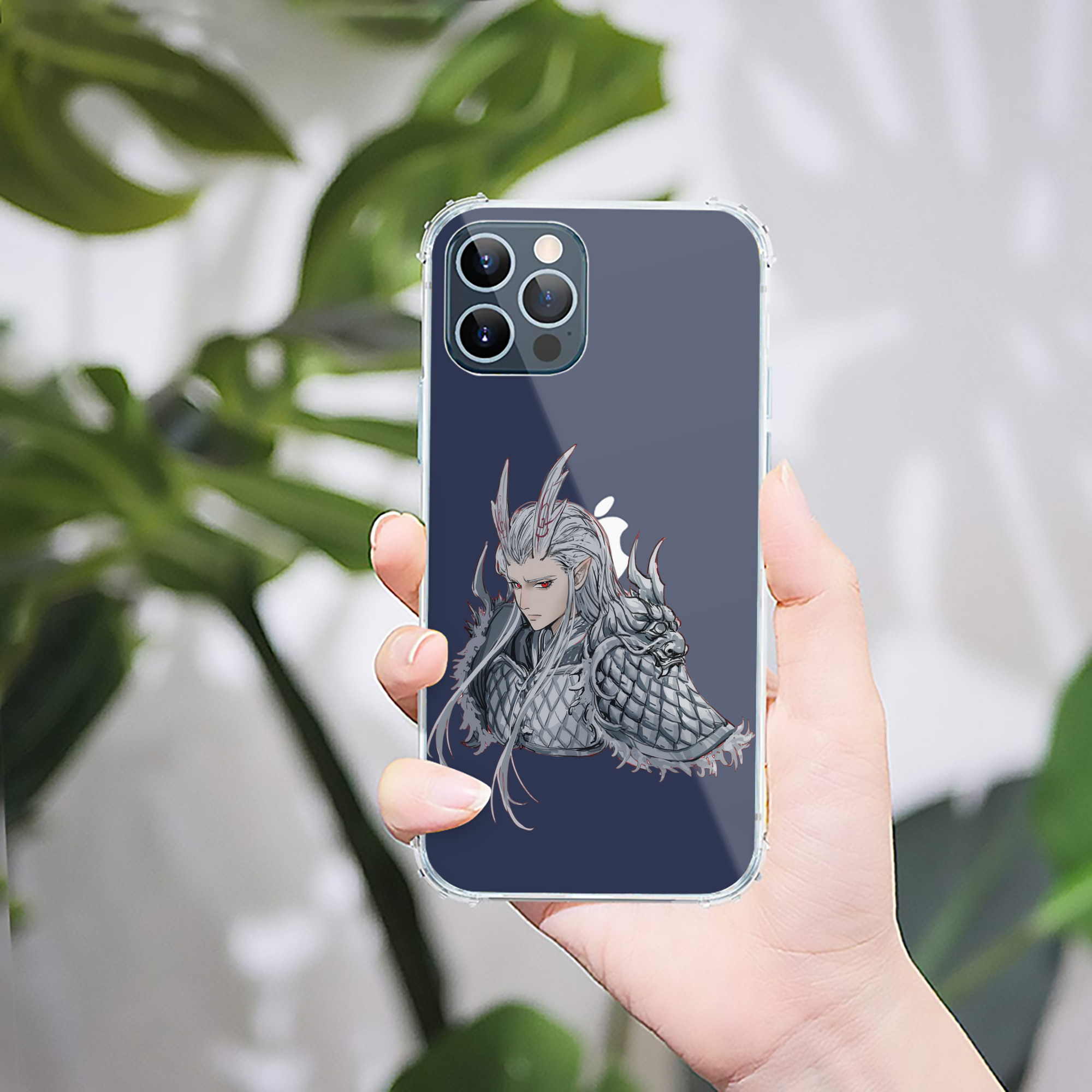 （画像用） Ne Zha 2 ナタ 魔童の大暴れ 【iPhone 12シリーズ対応】透明スマホケース（クリアソフトケース）